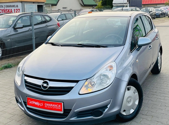 Opel Corsa cena 11800 przebieg: 190000, rok produkcji 2008 z Wągrowiec małe 781